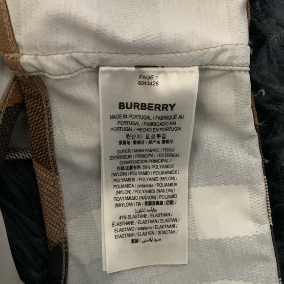 Burberry check racer back bra top - Picture 10 of 10
